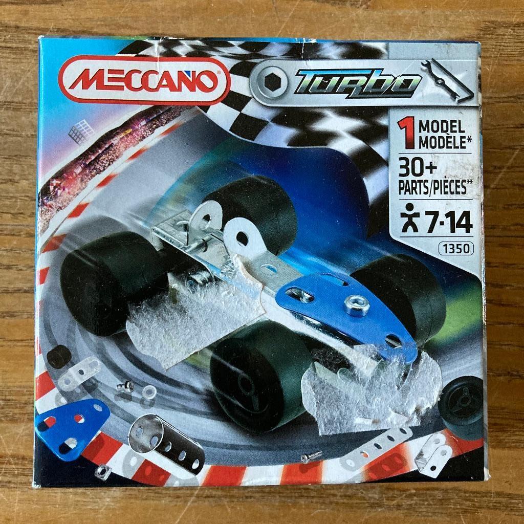 Meccano Turbo raceauto racewagen nieuw 7-14 jaar, Ophalen of Verzenden, Nieuw