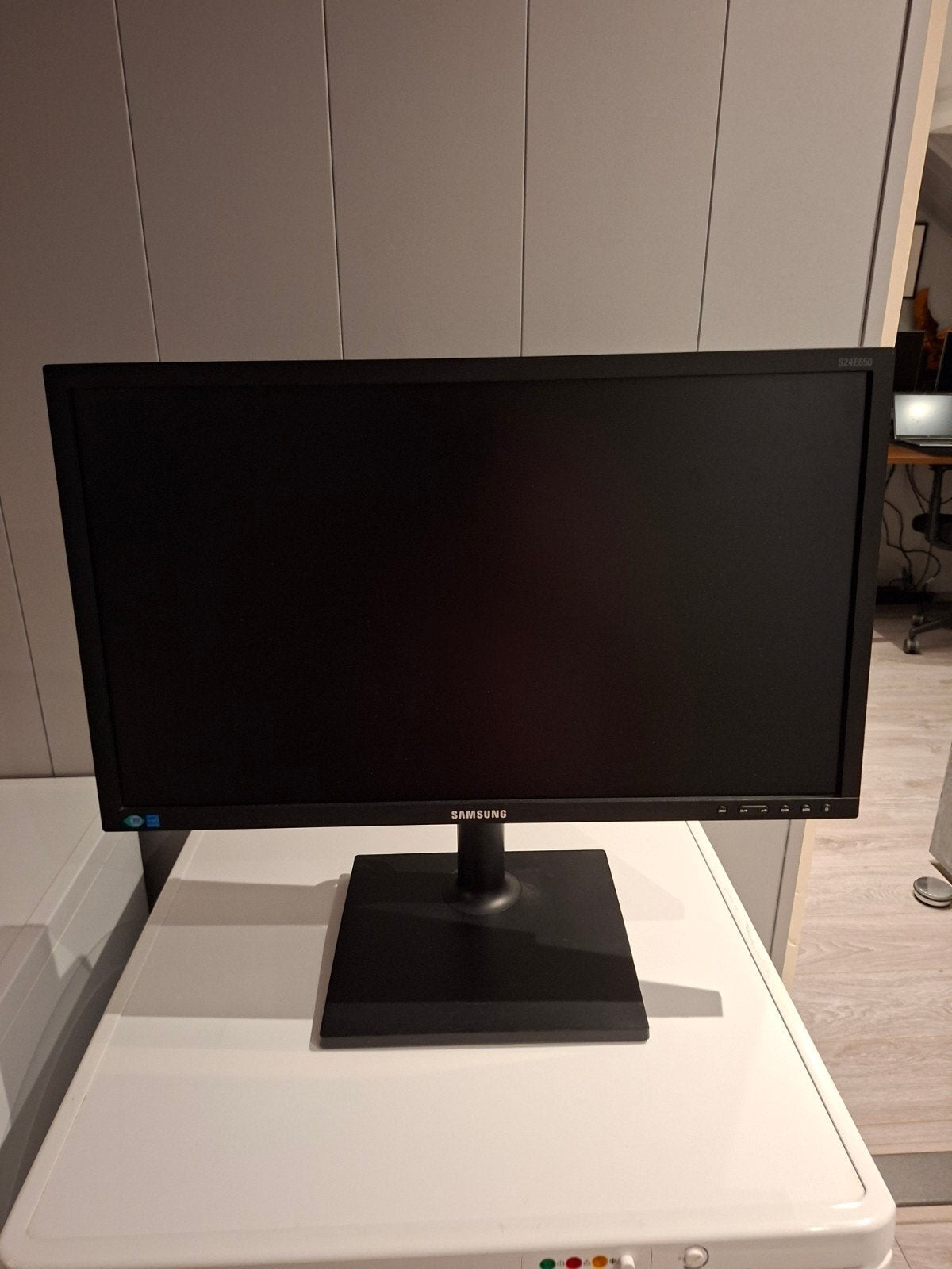 Samsung S24E650PL 24 inch monitor - Full HD, HDMI, VGA, Ophalen, Gebruikt, HDMI, Full HD