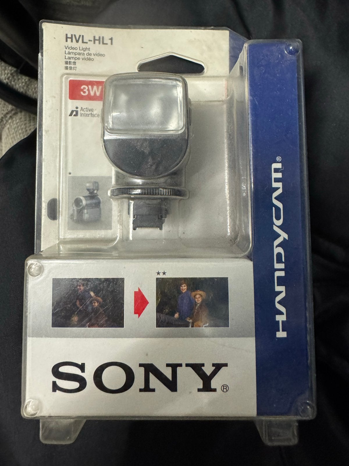 Sony HVL-HL1 Video Licht voor Handycam, Ophalen, Sony, 20x of meer, Overige typen
