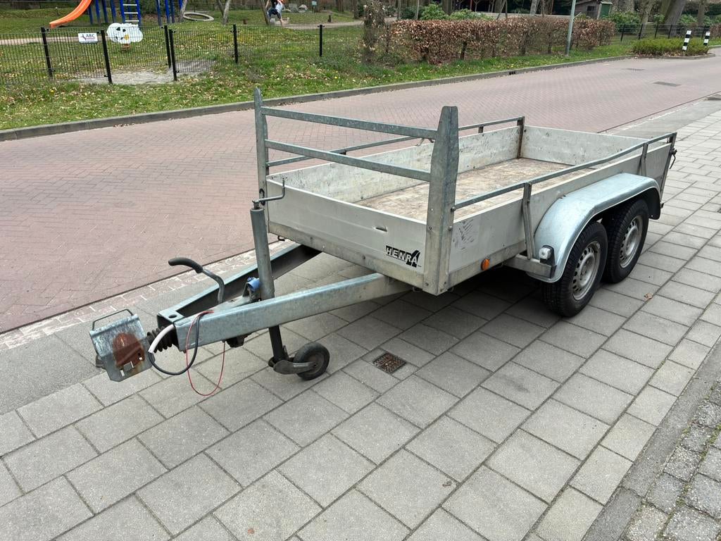 Tandemasser, Auto diversen, Aanhangers en Bagagewagens, Ophalen, Gebruikt
