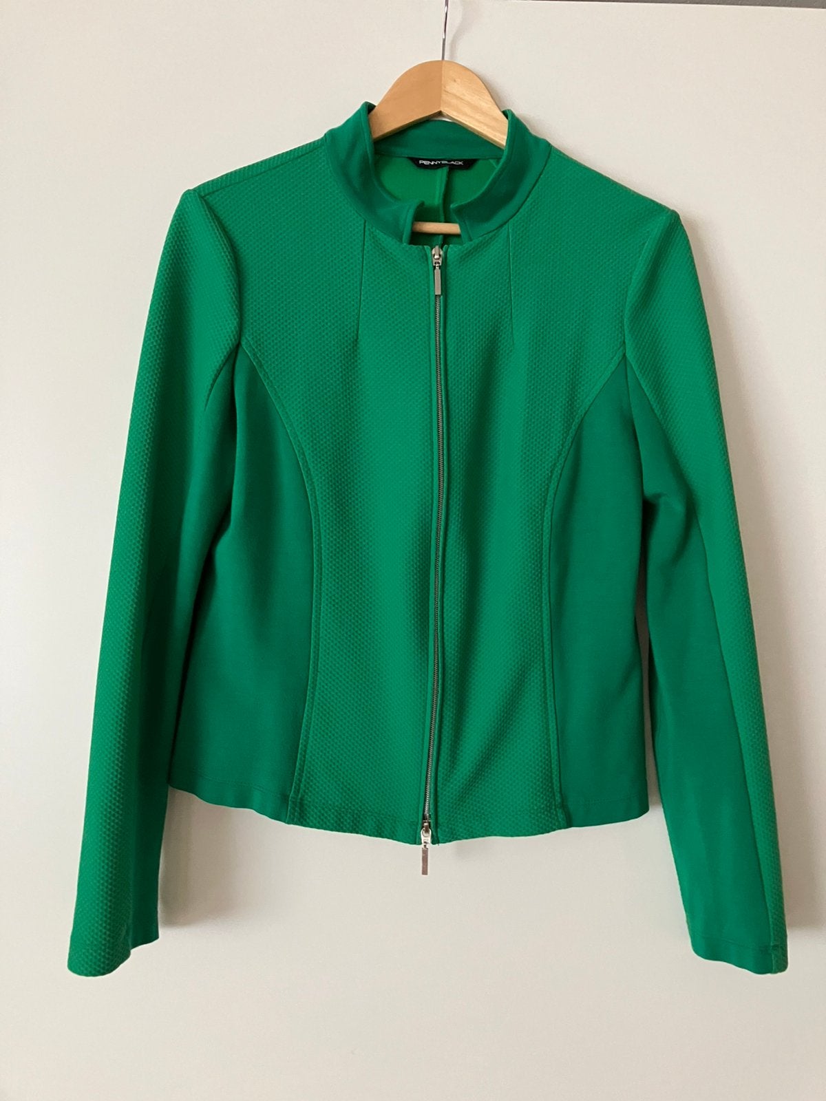 Damesblazer appelgroen Pennyblack mt 40, Kleding | Dames, Ophalen of Verzenden, Zo goed als nieuw, Maat 38/40 (M), Zwart
