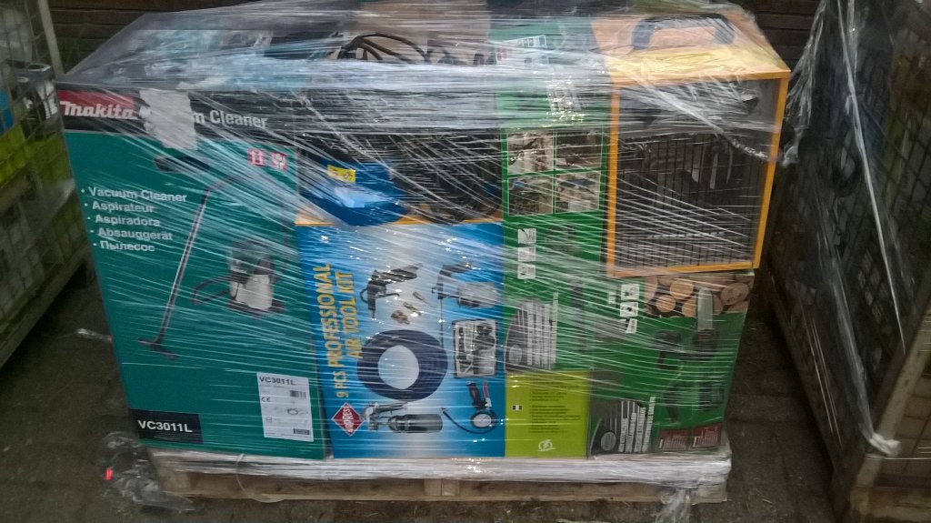 uitverkoop mix pallets gereedschappen retourgoederen op=op, Doe-het-zelf en Verbouw, Gereedschap | Handgereedschap, Ophalen, Gebruikt
