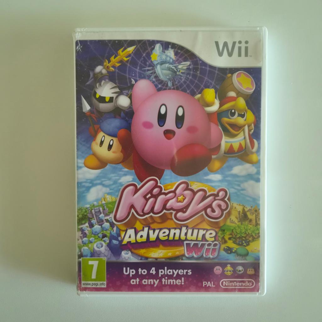 Kirby's Adventure Wii - Nintendo Wii (PAL), Spelcomputers en Games, Games | Nintendo Wii, Avontuur en Actie, Gebruikt, Eén computer
