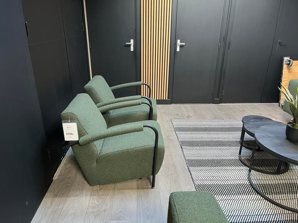 Leolux Scylla ploegstof Monza, Huis en Inrichting, Fauteuils, Ophalen, 75 tot 100 cm, Zo goed als nieuw, Leolux artifort rolf benz design on stock montis