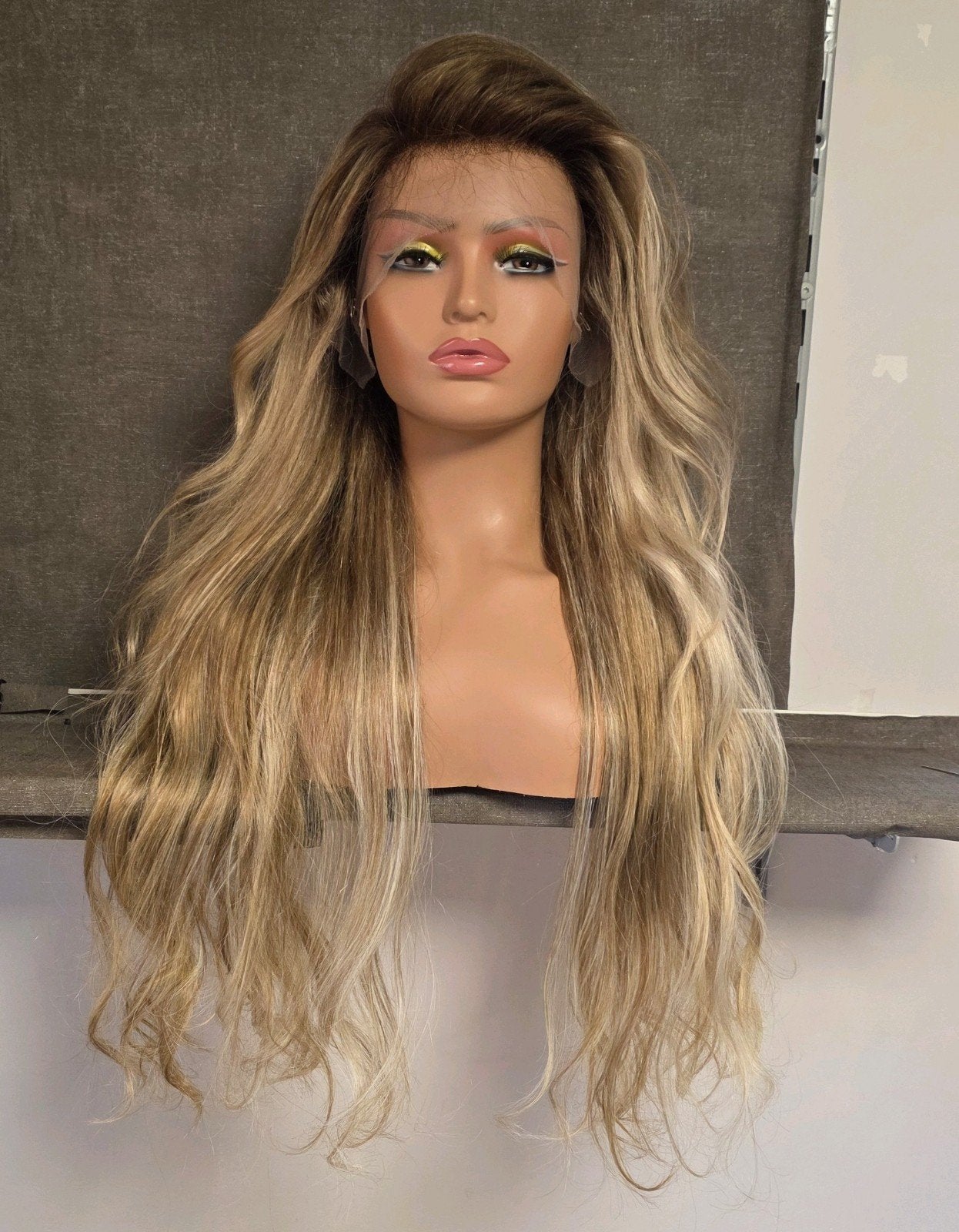 lace wig echt haar, Ophalen of Verzenden, Nieuw, Pruik of Haarverlenging