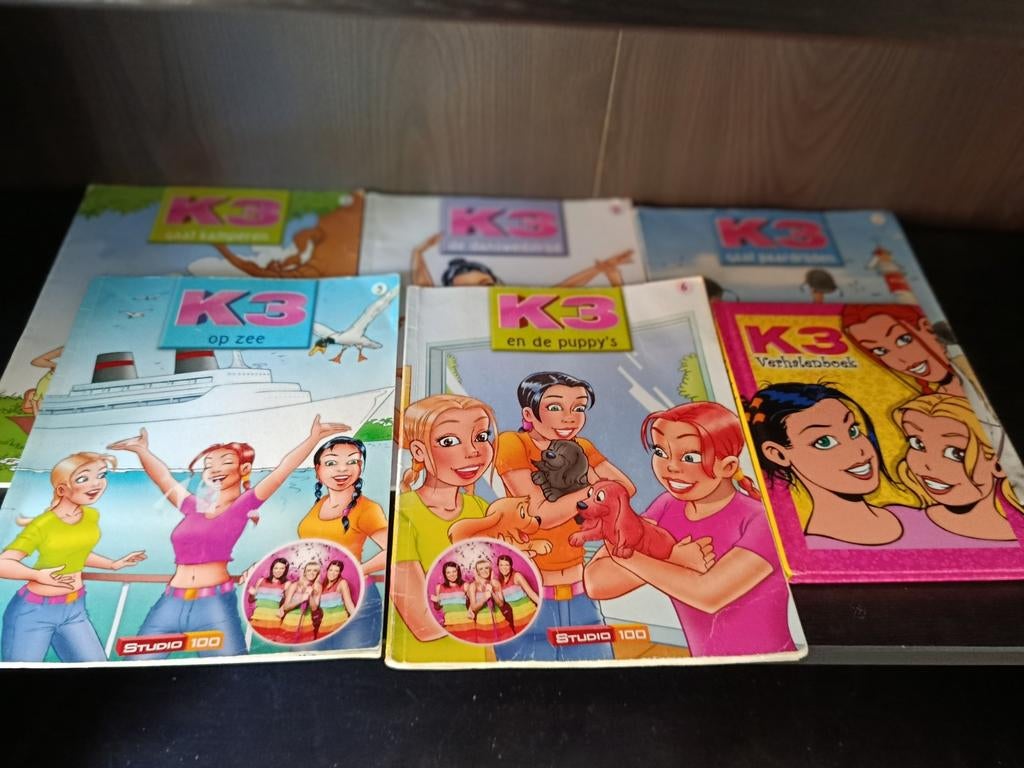 K3 boeken serie, Complete serie of reeks, Ophalen of Verzenden, Gelezen