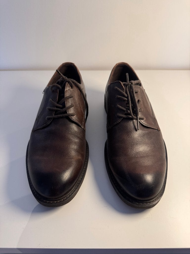 ECCO Vitrus III leren herenschoenen maat 40 bruin, Ecco, Bruin, Ophalen of Verzenden, Zo goed als nieuw
