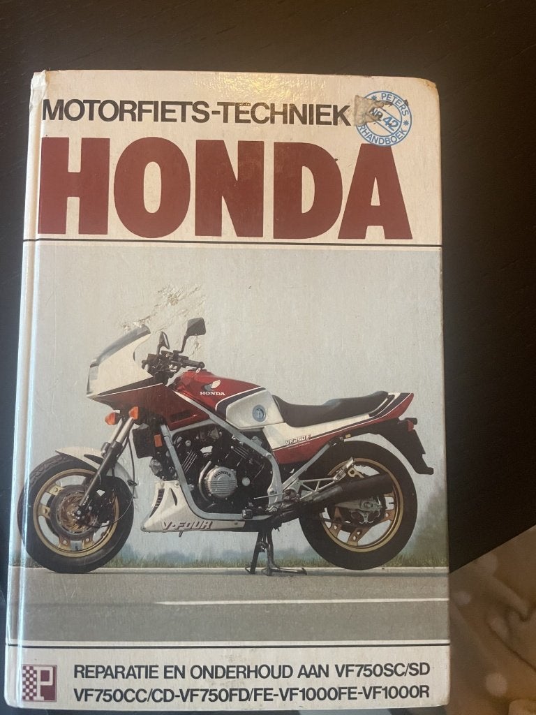 werkplaatshandboek HONDA VF750 & VF1000; 15,50 euro, Motoren, Ophalen of Verzenden, Honda