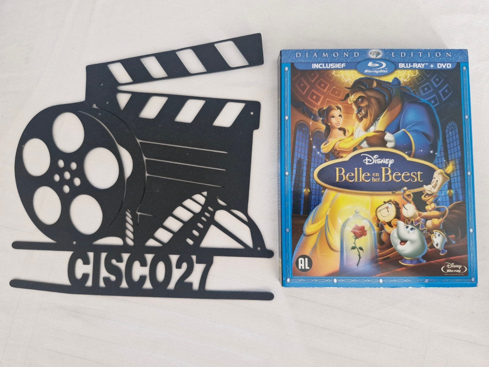 Belle en het Beest + slipcover, Cd's en Dvd's, Alle leeftijden, Film, Nederlands, Ophalen of Verzenden