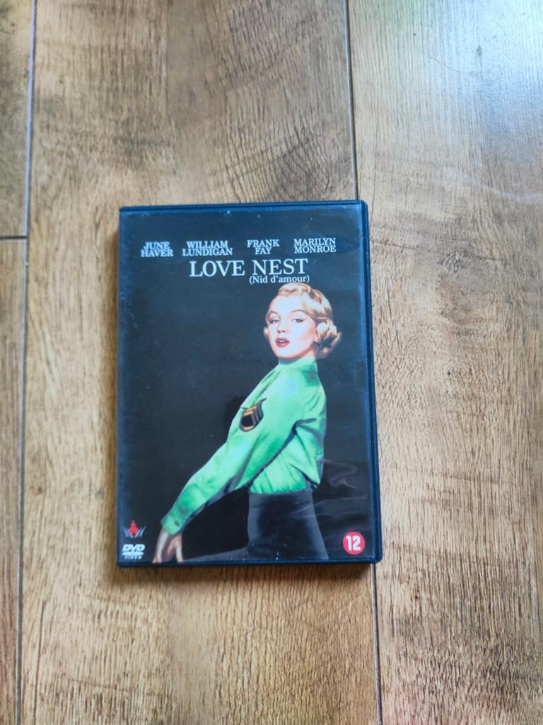 Dvd Marilyn Monroe - Love Nest, Alle leeftijden, Ophalen of Verzenden, 1980 tot heden, Zo goed als nieuw