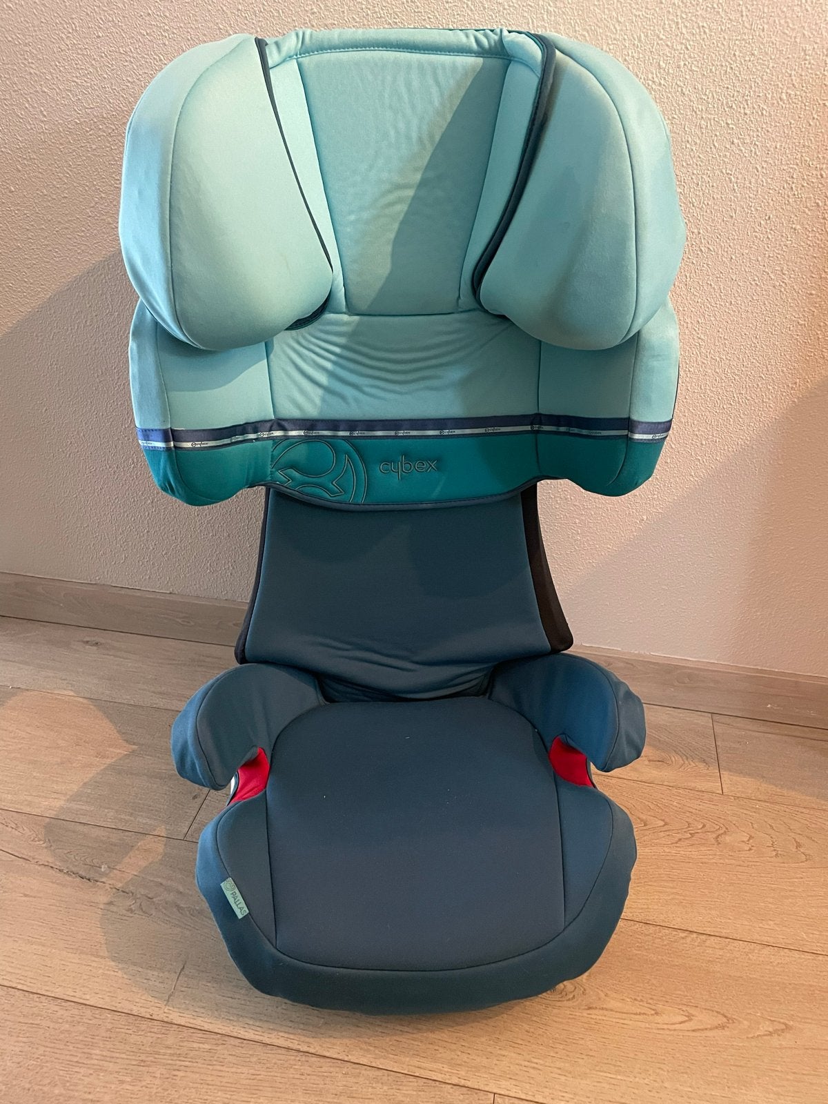 Cybex Solution X-Fix Autostoel Blue Moon (zonder ISOFIX), 15 t/m 36 kg, Ophalen, Overige merken, Gebruikt