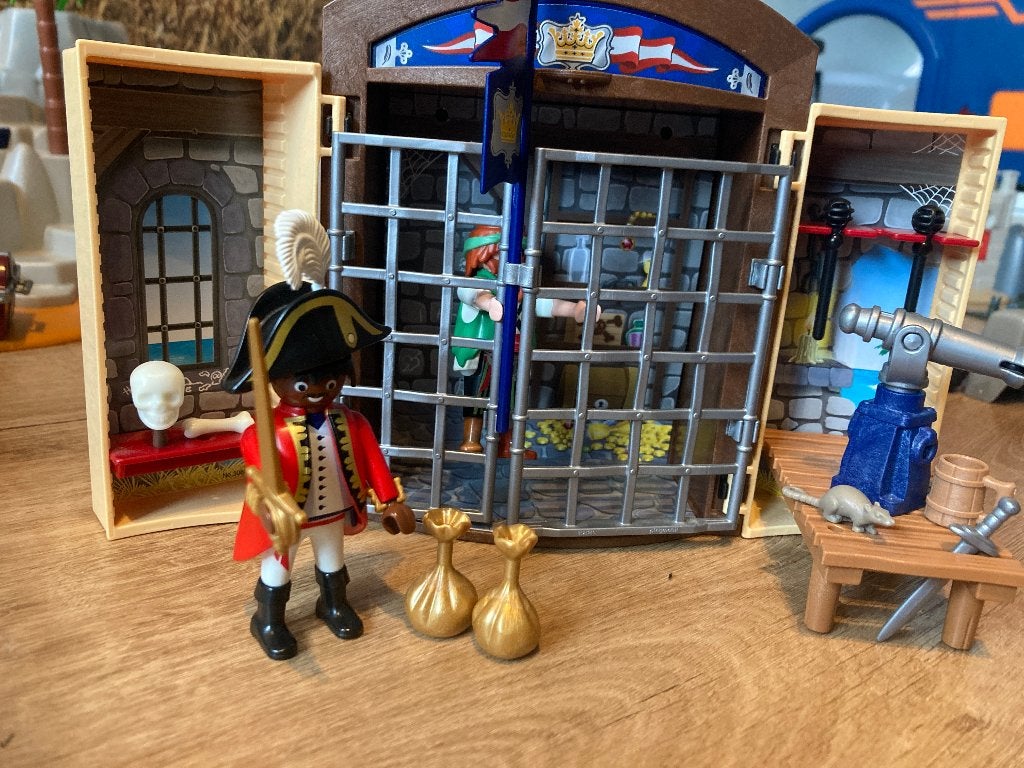 Playmobil piraten, Ophalen, Pirates, Complete set, Zo goed als nieuw