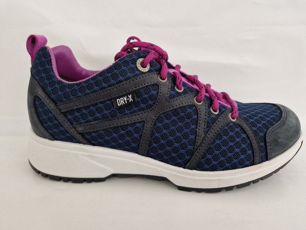 XSENSIBLE STRETCHWALKER, mt 38 wijdte H, navy combi, Blauw, Jetsshoeshop@hotmail.com, Nieuw, Schipholweg
