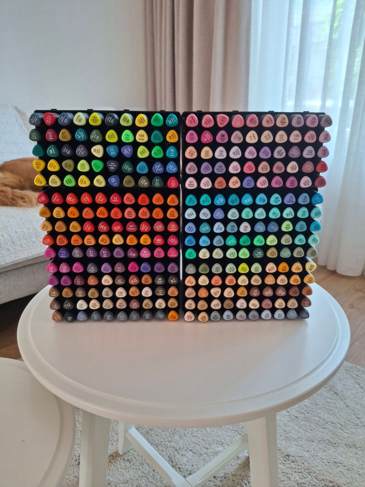 Decotime Action alcohol markers XXL met standaard, Hobby en Vrije tijd, Ophalen, Zo goed als nieuw, Potlood of Stift