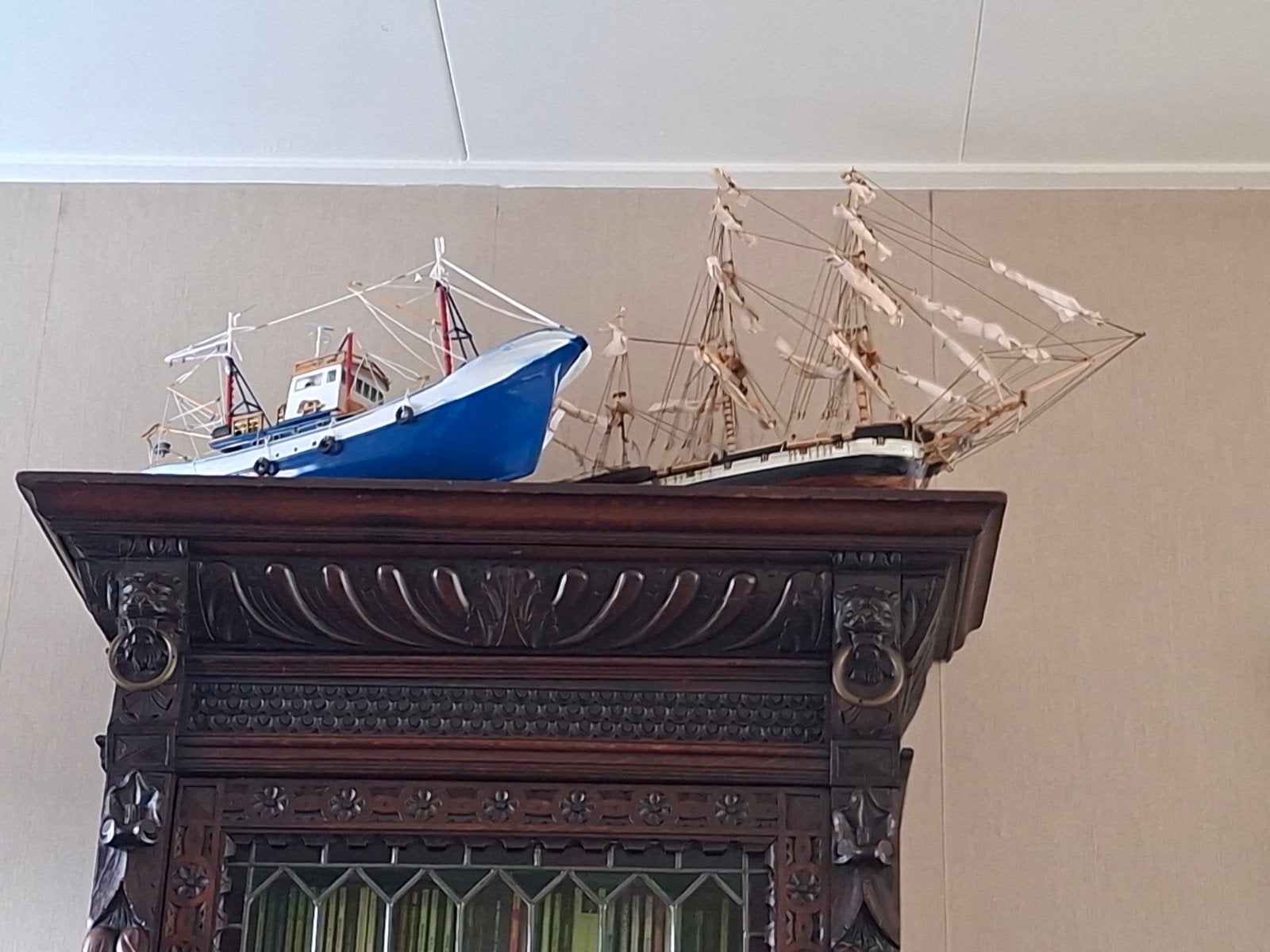 mooie oude vissersboot, Ophalen of Verzenden