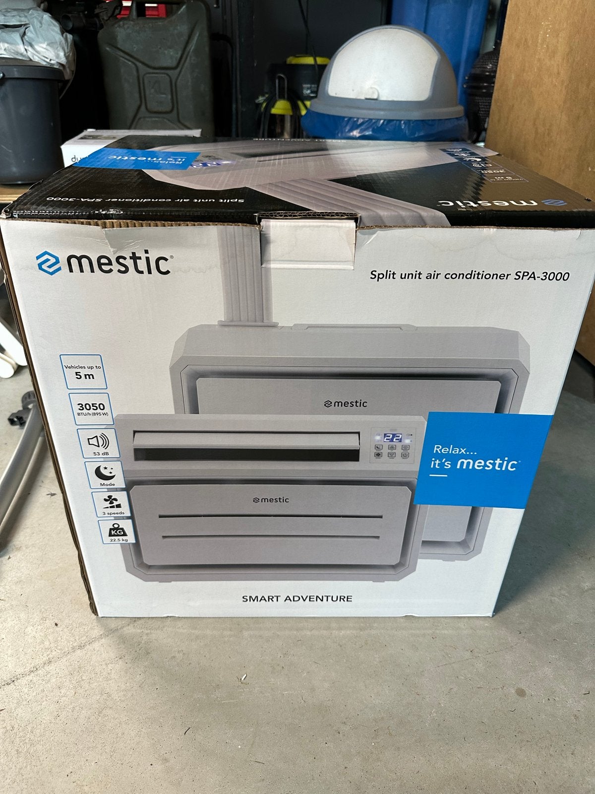 Mestic SPA-3000 mobiele airco, Ophalen, Zo goed als nieuw