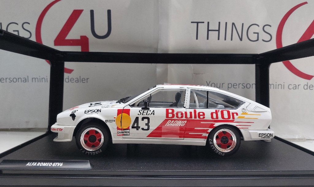 Solido 1:18 Alfa Romeo GTV6 No.43, 24h Spa Boucher/de Dry, Ophalen of Verzenden, Nieuw, Auto, Solido