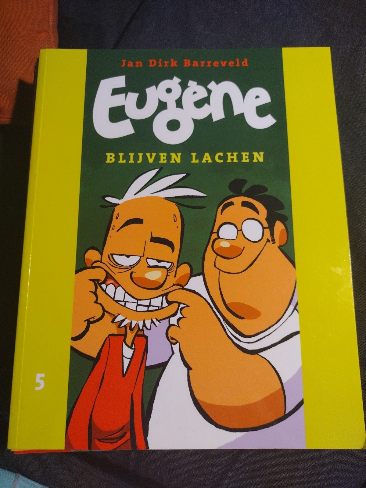Eugène nummer 5 Blijven lachen, J.D. Barreveld, Eén stripboek, Ophalen of Verzenden, Zo goed als nieuw