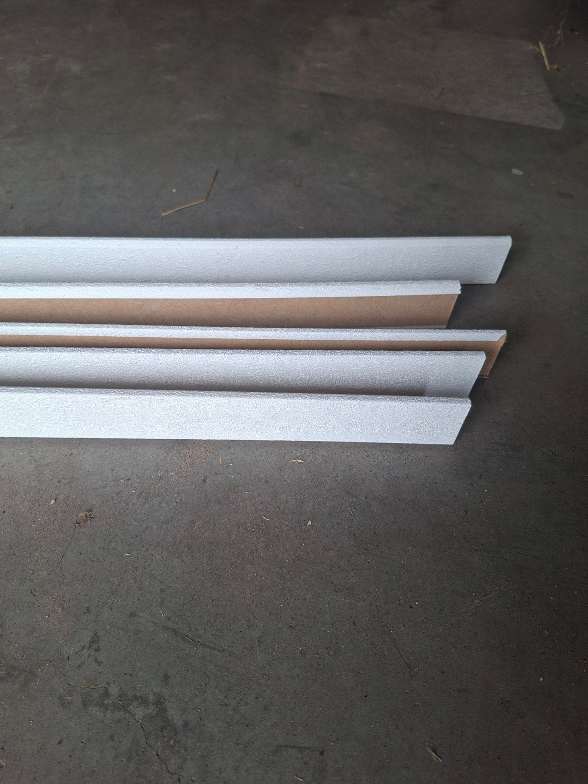 Witte MDF plinten, diverse lengtes, Nieuw, Ophalen of Verzenden, Mdf, 250 cm of meer