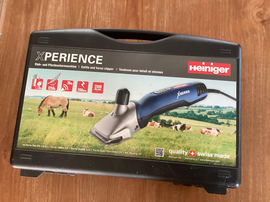 Heiniger veescheermachine, Dieren en Toebehoren, Ophalen of Verzenden, Zo goed als nieuw