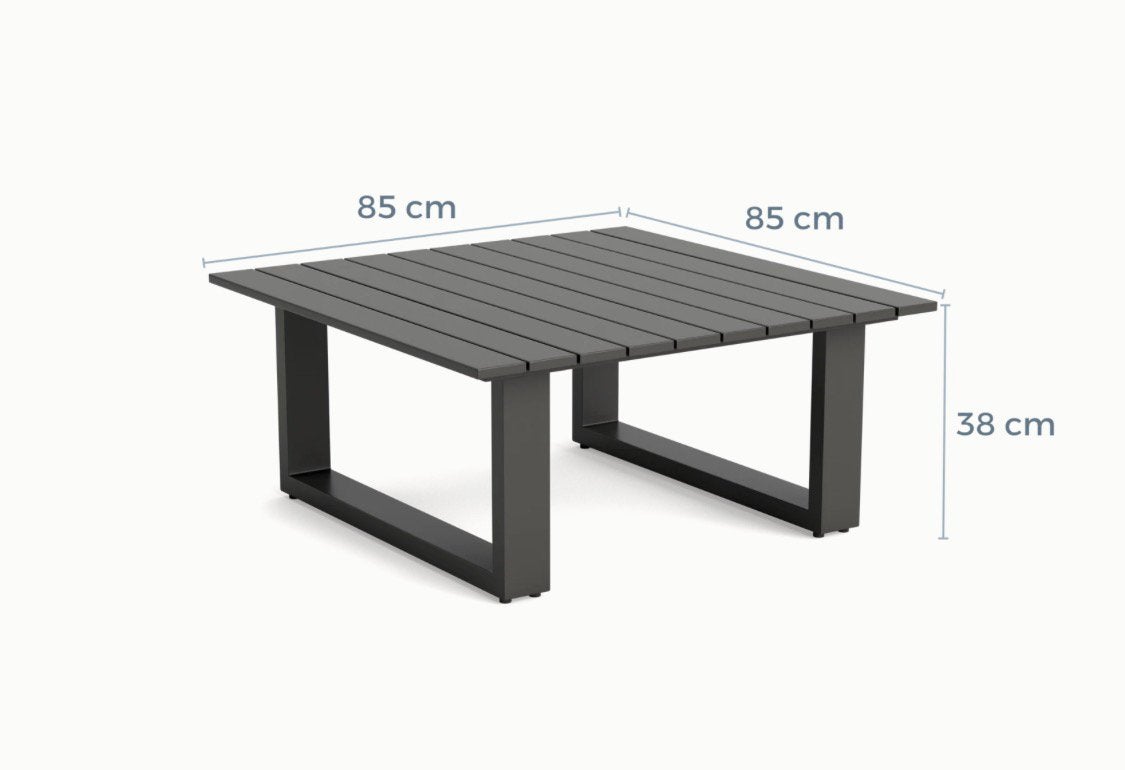 Salontafel Ibiza 85x85x38 cm