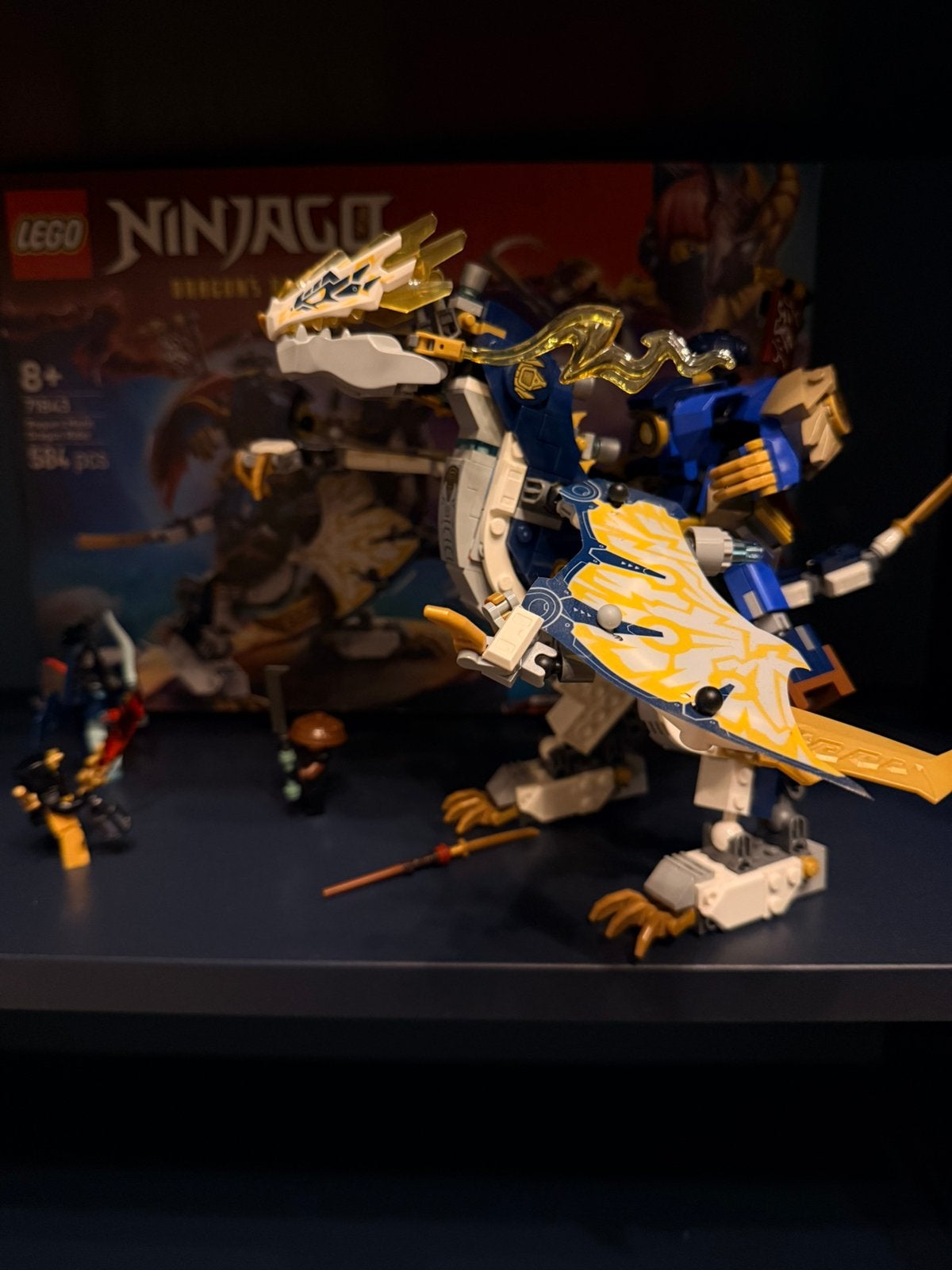 LEGO Ninjago 71843 Rogue’s mecha drakenrijder, Ophalen, Zo goed als nieuw