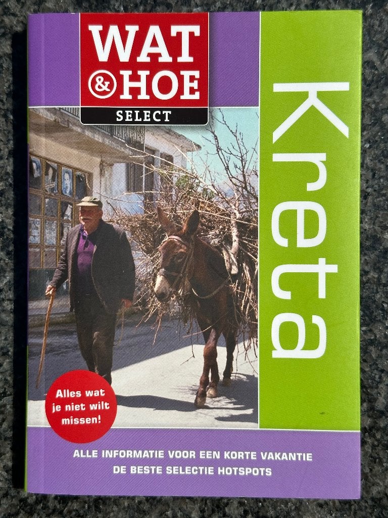 Kreta, Wat & Hoe, Overige merken, Europa, Ophalen of Verzenden, Zo goed als nieuw