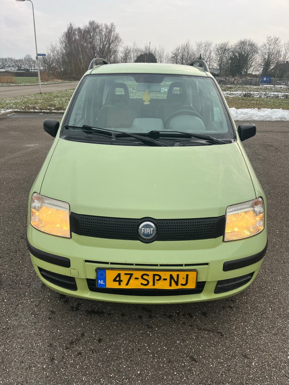Fiat Panda 1.1 40KW 2006 Groen, Auto's, Voorwielaandrijving, 54 pk, 4 stoelen, Origineel Nederlands