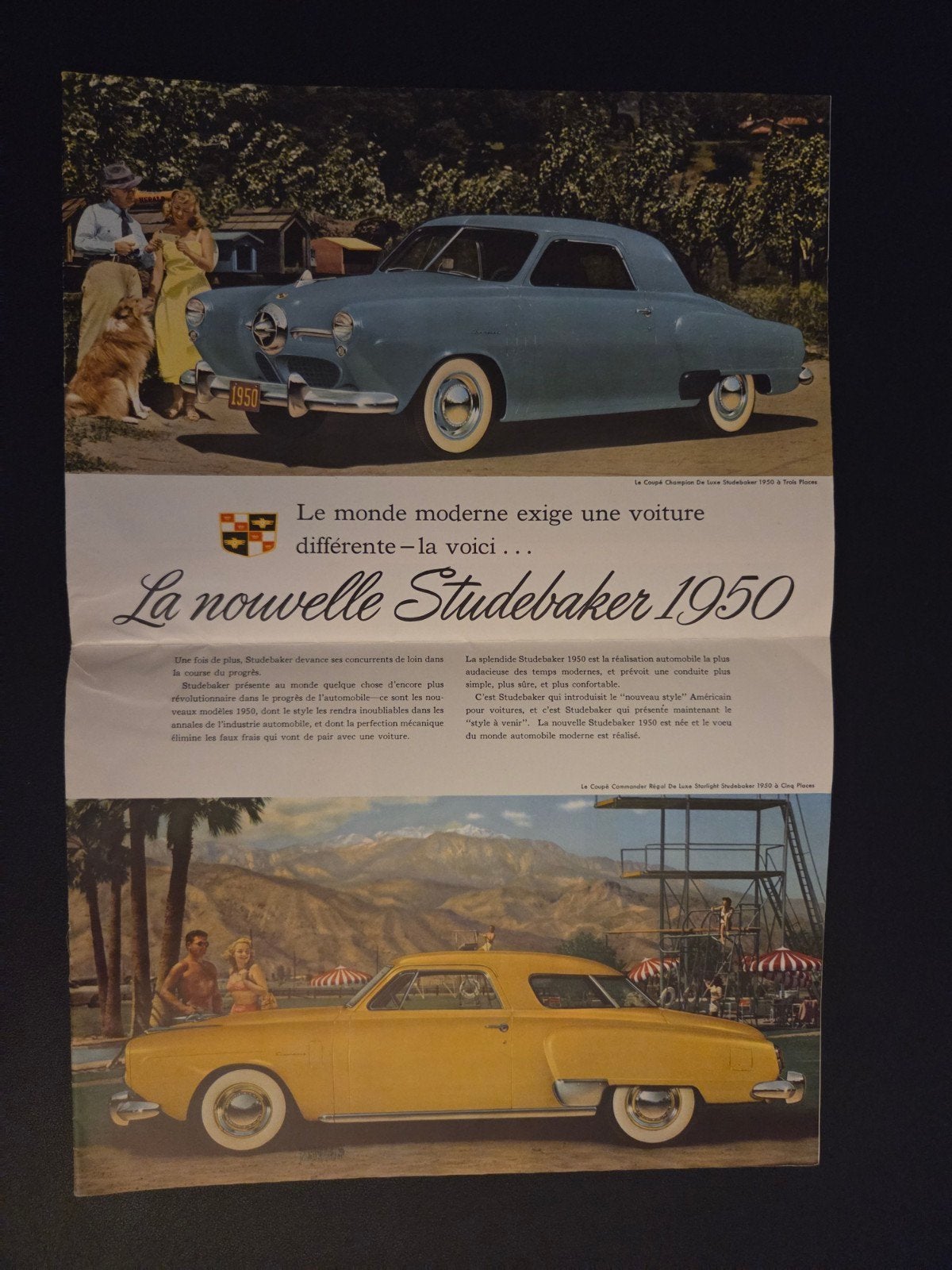 Brochure Studebaker 1950, Ophalen of Verzenden, Zo goed als nieuw, Overige merken