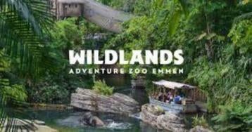 4x Wildlands Emmen geldig t/m eind Juli 2026, Tickets en Kaartjes, Drie personen of meer, Ticket of Toegangskaart