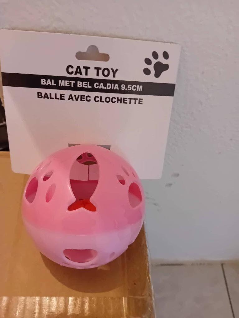 Katten speeltje bal met bel, Ophalen of Verzenden, Nieuw, Overig speelgoed