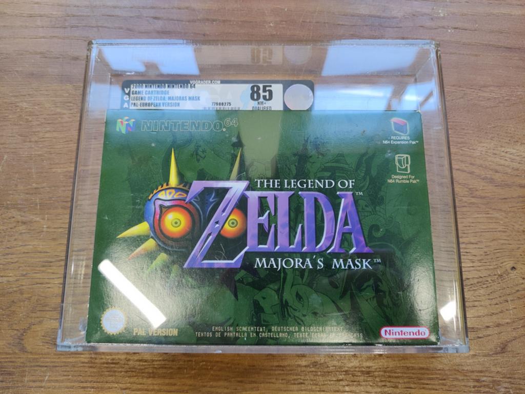 The Legend of Zelda: Majora's Mask N64 (VGA 85), Spelcomputers en Games, Games | Nintendo 64, 1 speler, Ophalen of Verzenden, Zo goed als nieuw