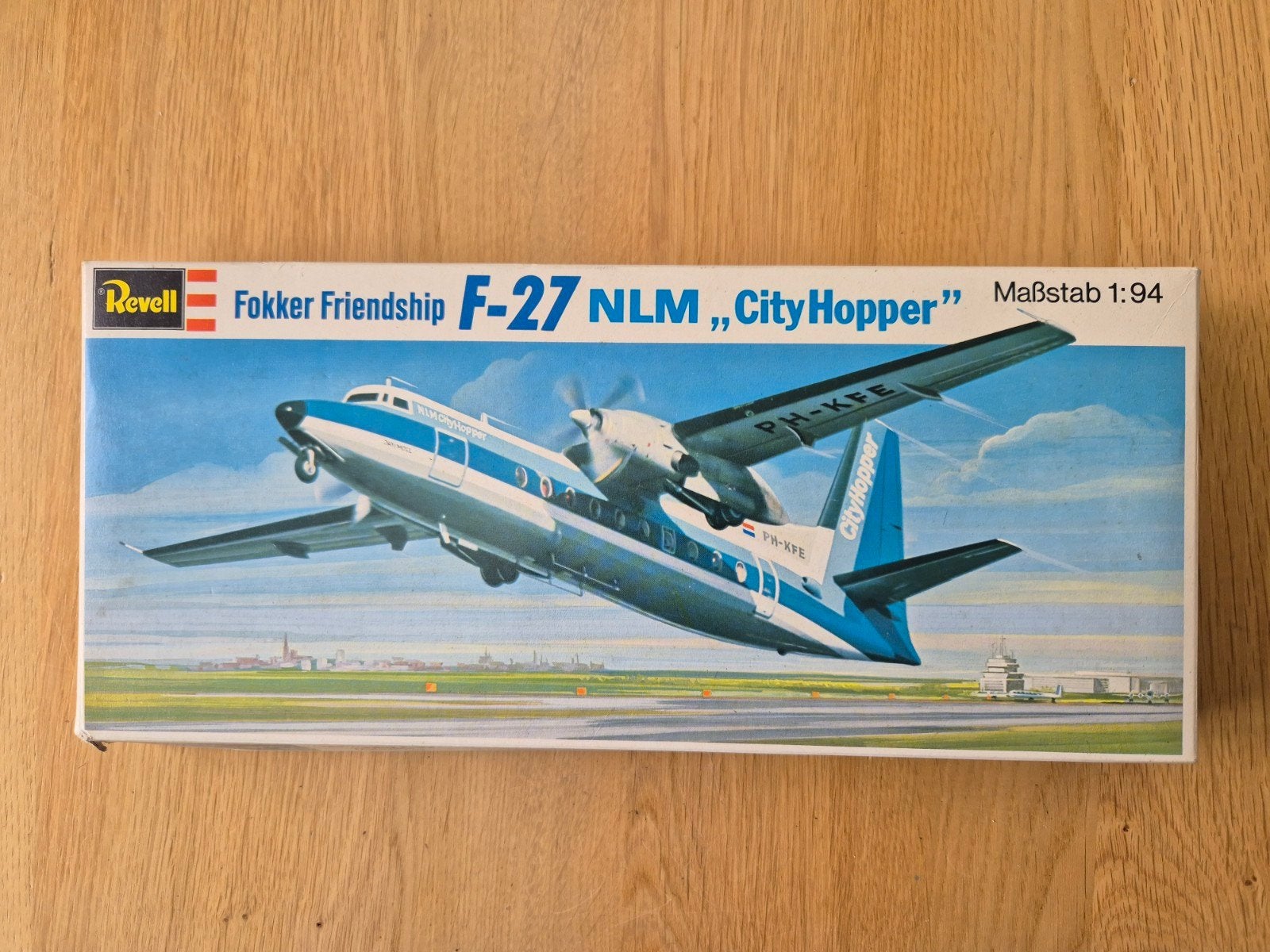 Fokker Friendship F-27 NLM "CityHopper" bouwdoos [18], 1:72 tot 1:144, Gebruikt, Revell, Ophalen of Verzenden
