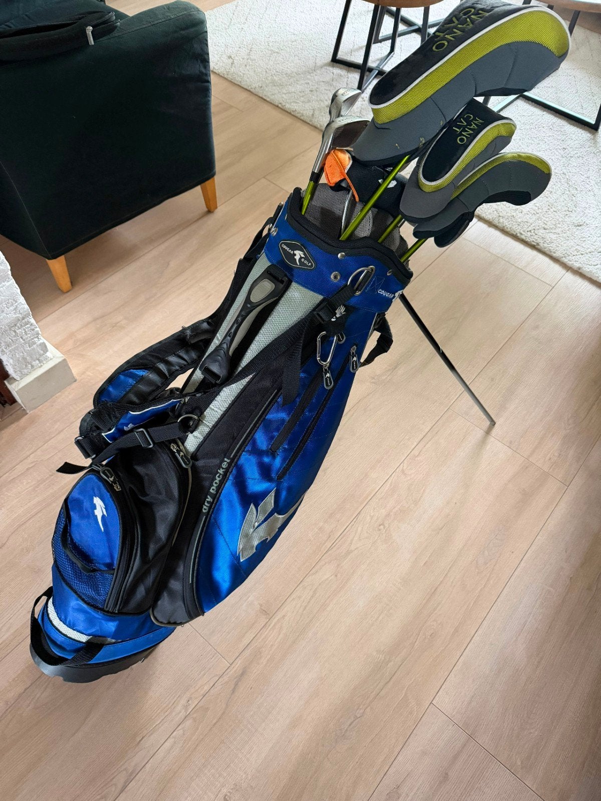 Complete golfset Cougar Nano Cat met tas, Ophalen, Zo goed als nieuw, Set, Overige merken