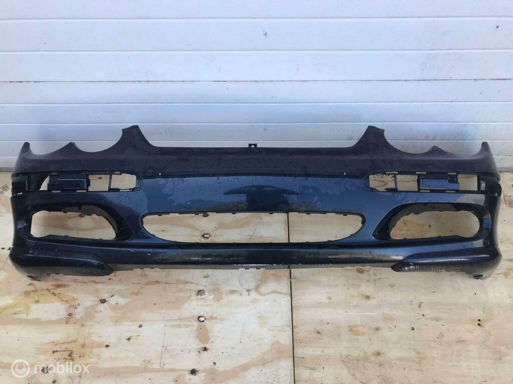Mercedes C-klasse Sportcoupé CL203 Bumper A2038851125, Gebruikt, Voor, Mercedes-Benz, Ophalen of Verzenden