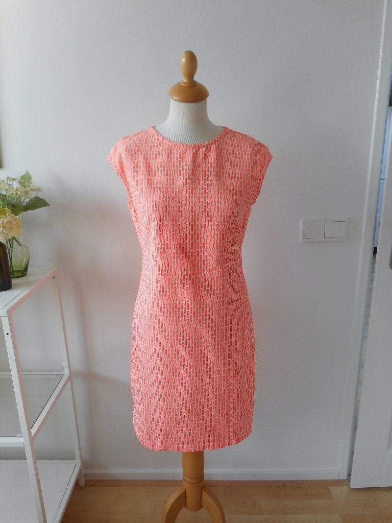 Jurk van Nathalie Vleeschouwer, maat S, Kleding | Dames, Nathalie Vleeschouwer, Oranje, Ophalen of Verzenden, Zo goed als nieuw