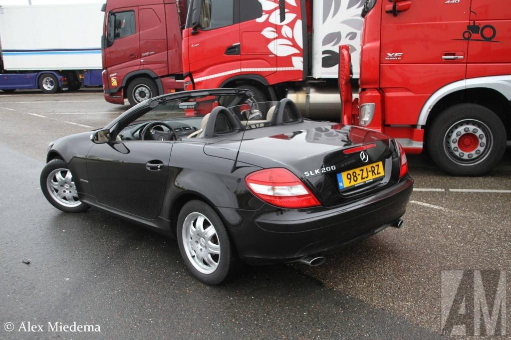 Mercedes-Benz SLK200K R171 met unieke kilometerstand, Auto's, Automaat, Achterwielaandrijving, Beige, 4 cilinders
