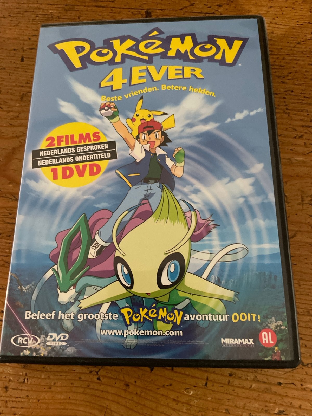Pokémon 4Ever DVD - 2 Films, Nederlands Gesproken/Ondertitel, Cd's en Dvd's, Animatie, Nederlands, Zo goed als nieuw, Inclusief doosje