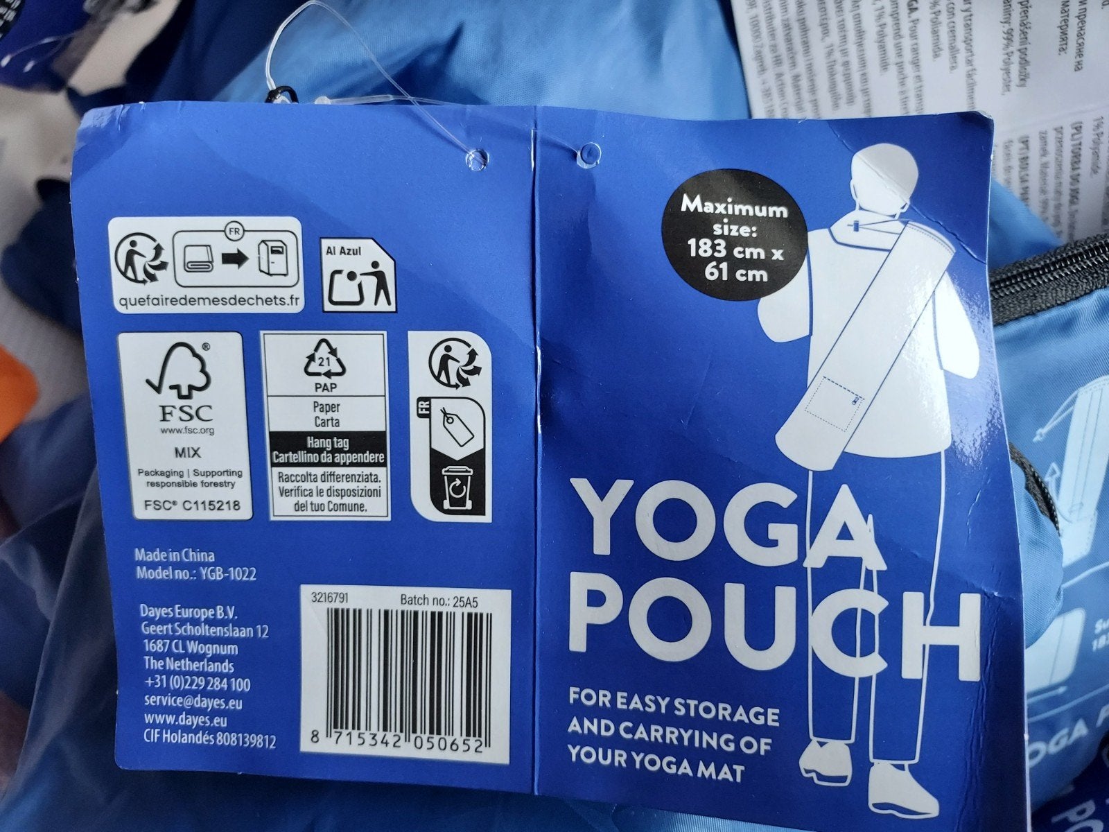 partij nieuwe yoga pouch matjes, Ophalen, Nieuw