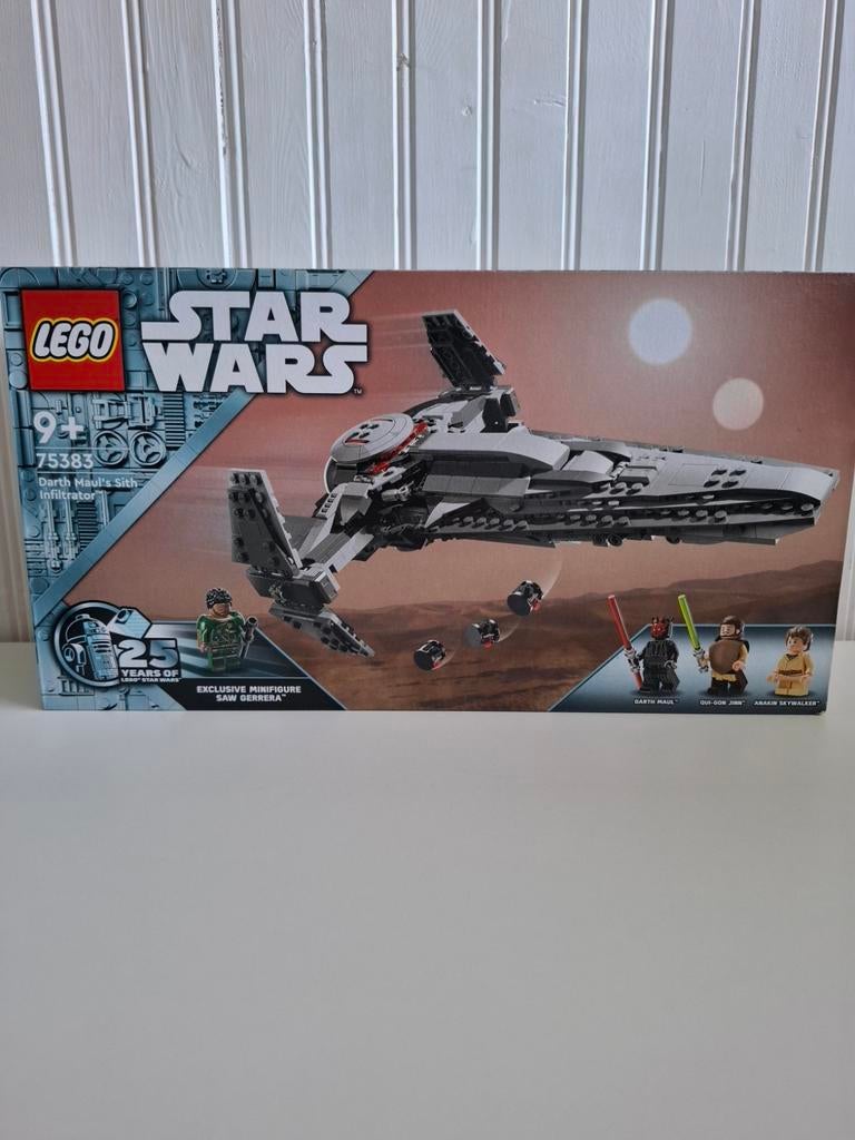 LEGO Star Wars 75383 Darth Maul's Sith Infiltrator Limited, Kinderen en Baby's, Speelgoed | Duplo en Lego, Ophalen, Nieuw, Complete set