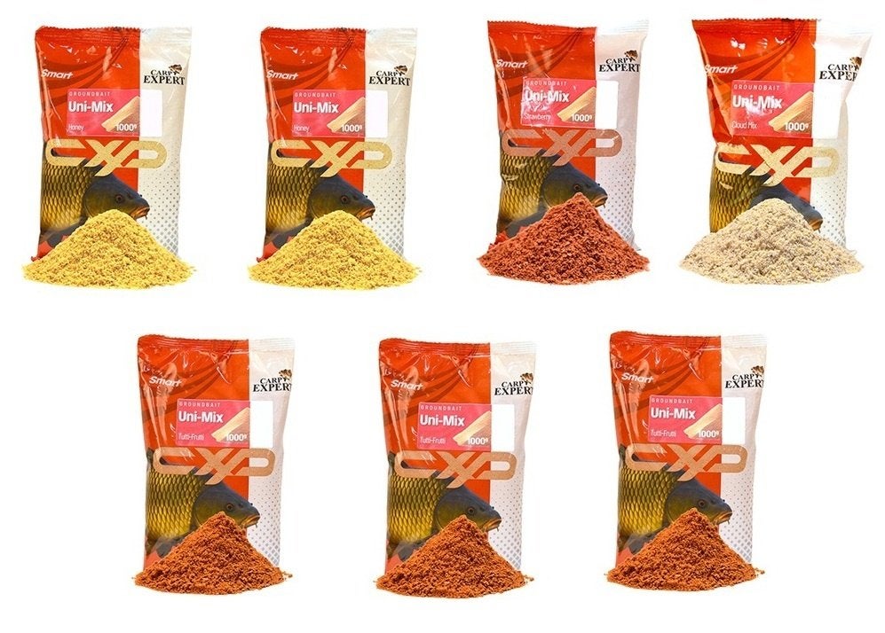 * OPRUIMING * Carp Expert Grondvoer Smart Uni-Mix 1 kg / 7x, Ophalen of Verzenden, Nieuw, Overige typen