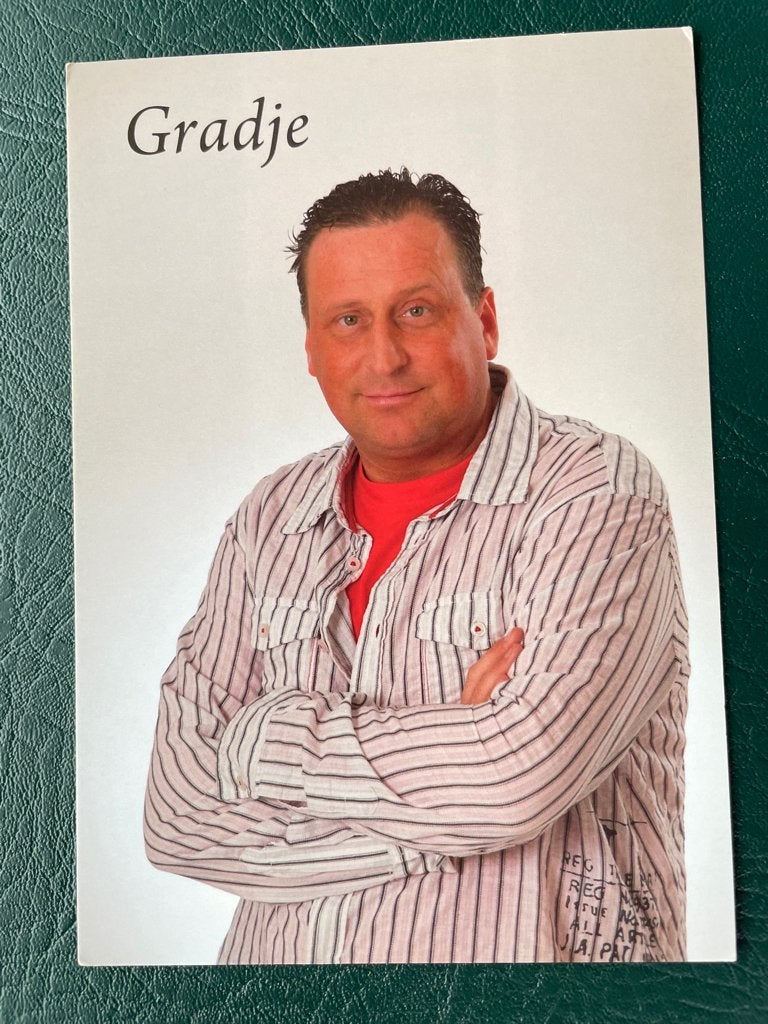 ansichtkaart / kaart van Gradje., Verzenden, 1980 tot heden, Sterren en Beroemdheden