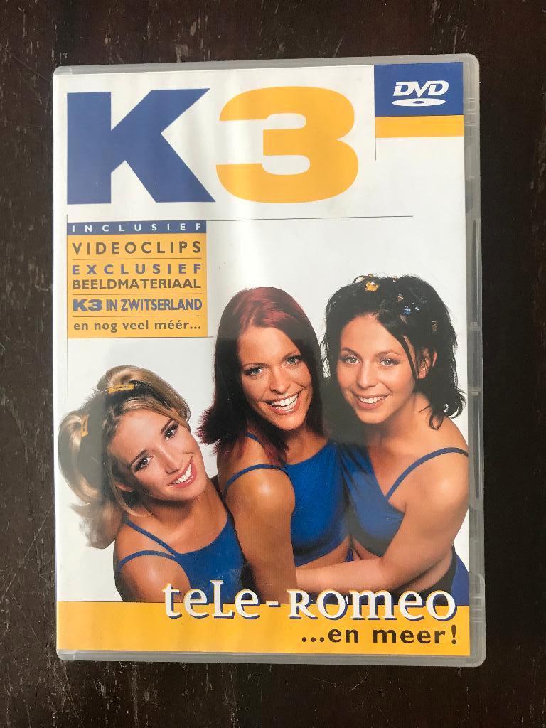 K3 Tele Romeo DVD, Avontuur, Alle leeftijden, Ophalen of Verzenden, Zo goed als nieuw