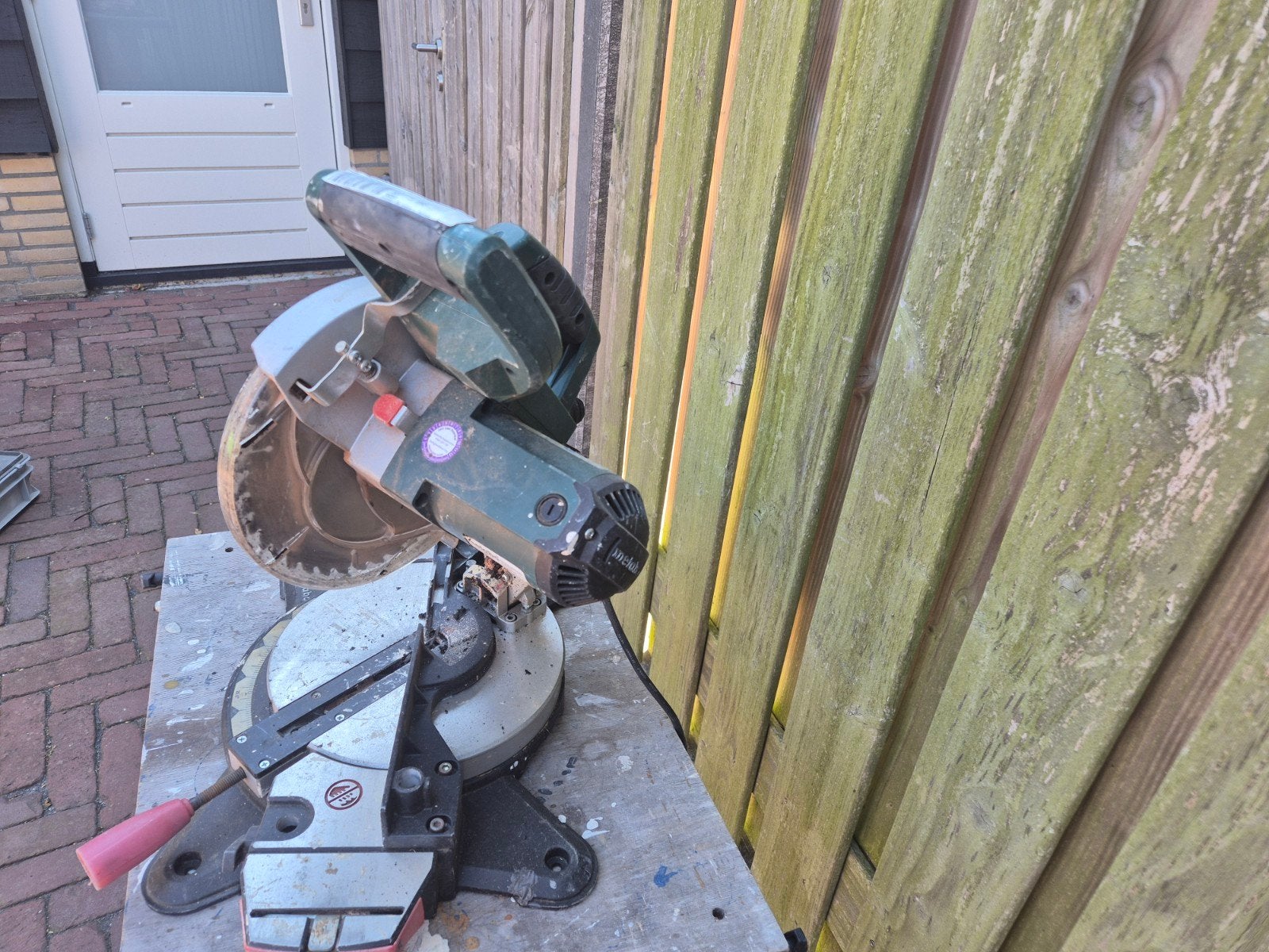 Metabo Afkortzaag - Krachtige precisie voor elke klus, Ophalen, Gebruikt, 70 mm of meer, 600 tot 1200 watt