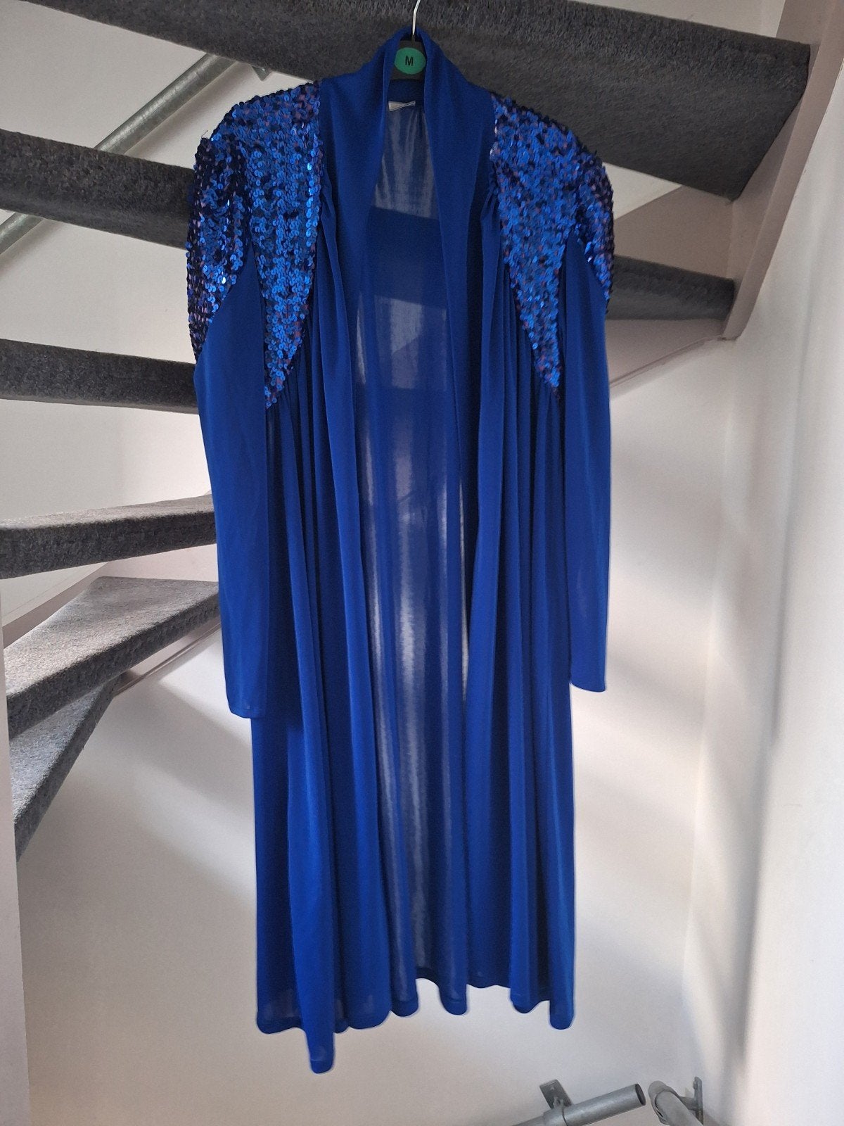 Prachtige blauwe galajurk met pailletten, maat 46, Kleding | Dames, Galajurk, Blauw, Maat 46/48 (XL) of groter, Ophalen of Verzenden