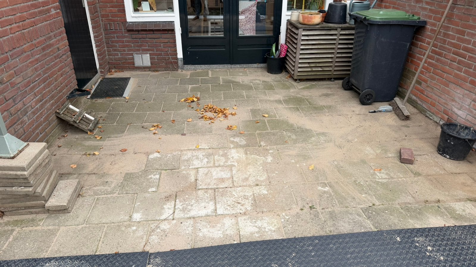Stoeptegels 30 x 30 x 4.5 cm betontegels, Ophalen, Gebruikt, 10 m² of meer, Beton