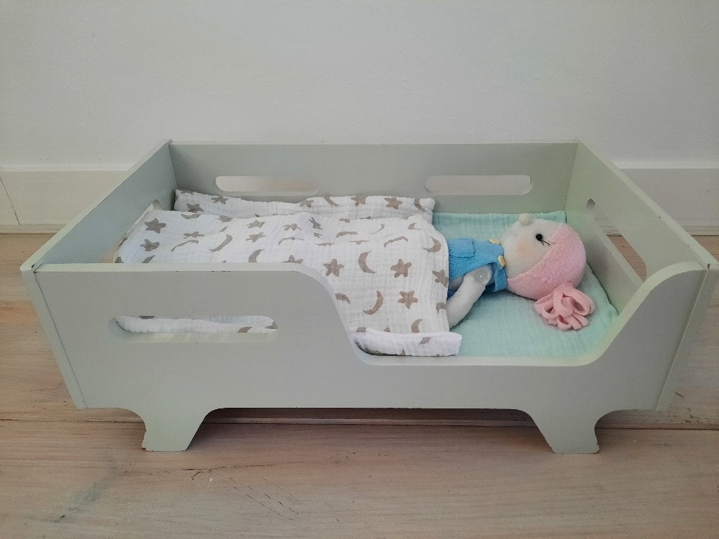Poppenbed Amelie, Kinderen en Baby's, Speelgoed | Poppen, Ophalen of Verzenden, Gebruikt, Babypop