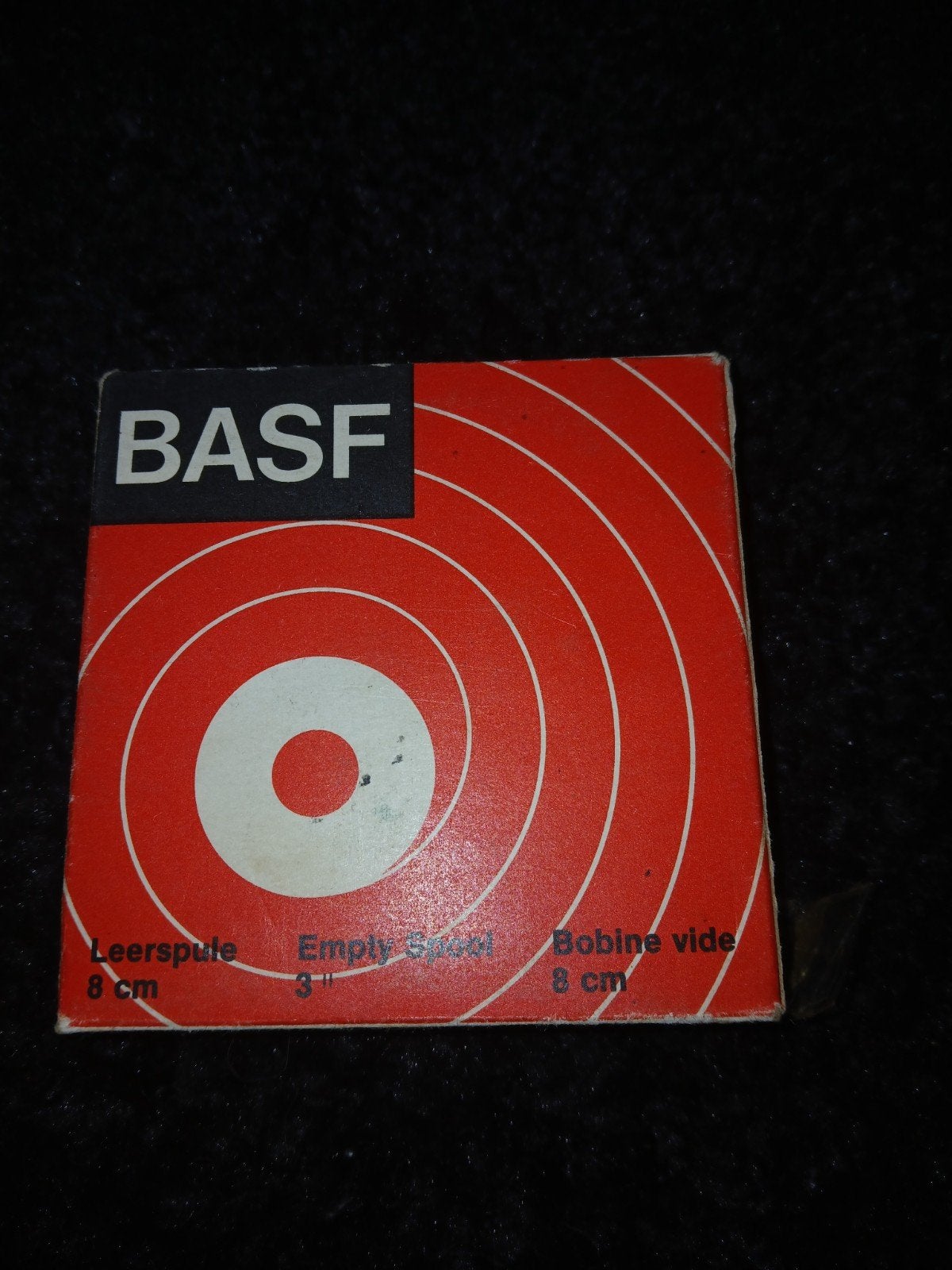 BASF Leerspule 8 cm - Vintage Spoel voor Bandrecorder, Audio, Tv en Foto, Ophalen of Verzenden, Onderdeel