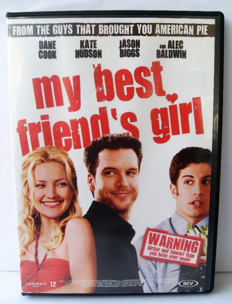 My Best Friend's Girl (originele dvd) Kate Hudson, Cd's en Dvd's, Vanaf 12 jaar, Ophalen of Verzenden, Zo goed als nieuw, Romantische komedie