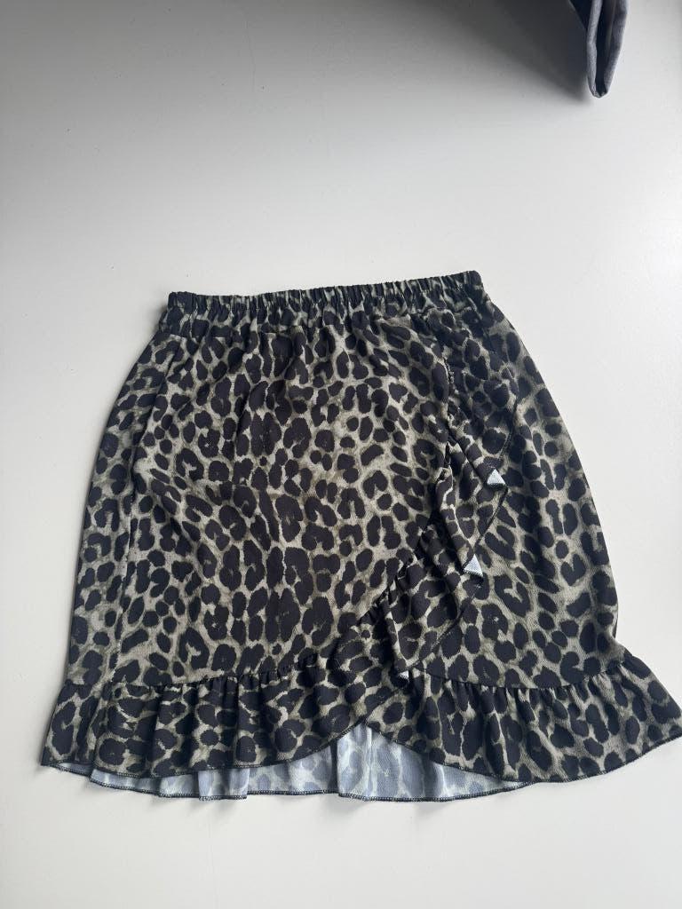 Rokje met groene panterprint Sophia maat XS, Kleding | Dames, Rokken, Sophia, Maat 42/44 (L), Ophalen of Verzenden, Zo goed als nieuw